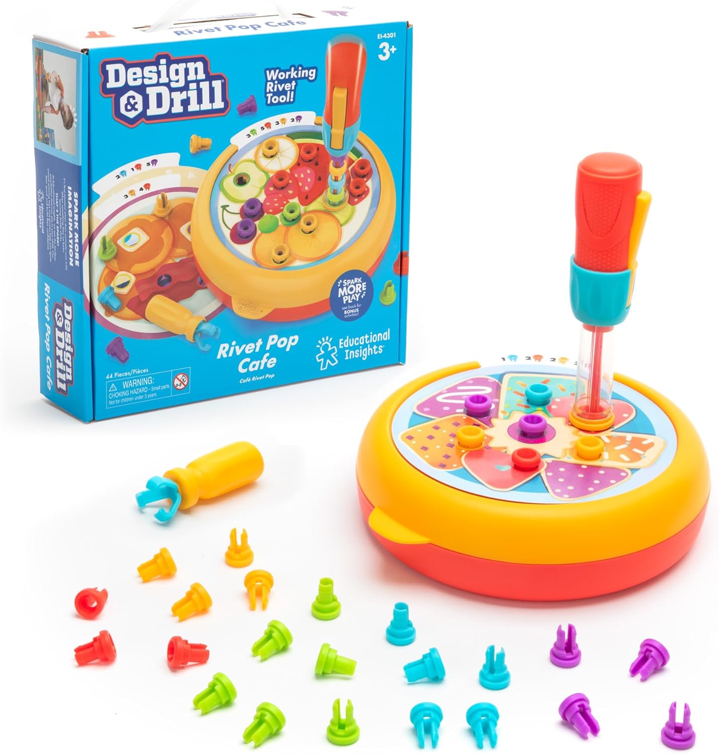 <<預訂>> Educational Insights Design & Drill® Rivet Pop Cafe