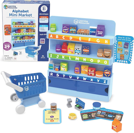 <<預訂>> Learning Resources Alphabet Mini Market