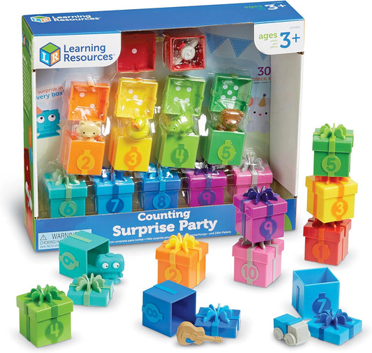 <<預訂>>Learning Resources 配對禮物盒 Counting Surprise Party