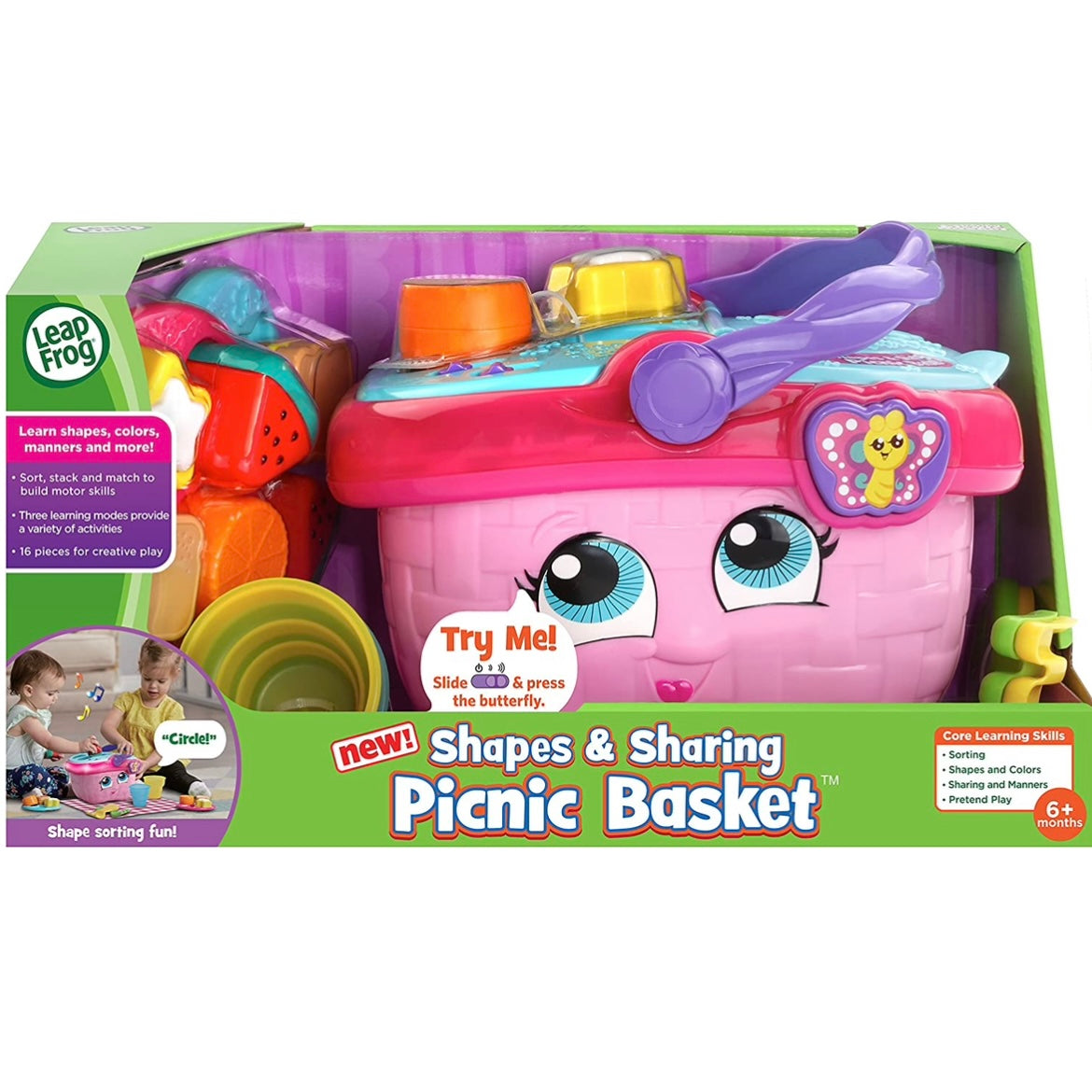 <<預訂>>LeapFrog Shapes & Sharing 野餐籃套裝