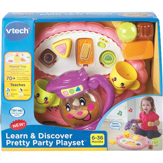 <<預訂>> VTech Learn and Discover Pretty Party 茶點玩具