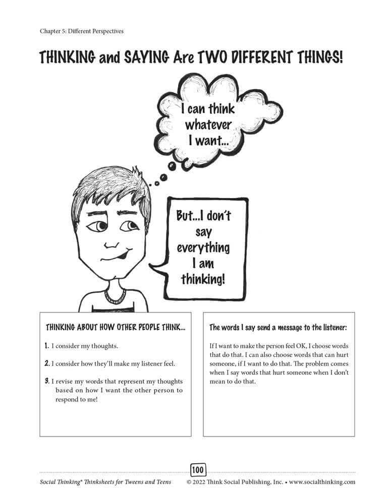 <<預訂>> Social Thinking® Thinksheets for Tweens and Teens: Learning to Read in Between the Social Lines, Revised Edition