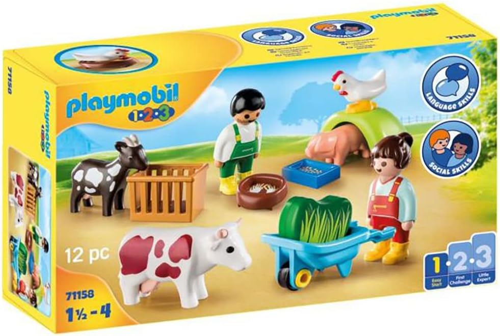 <<預訂>> Playmobil Fun on the Farm 農場套裝