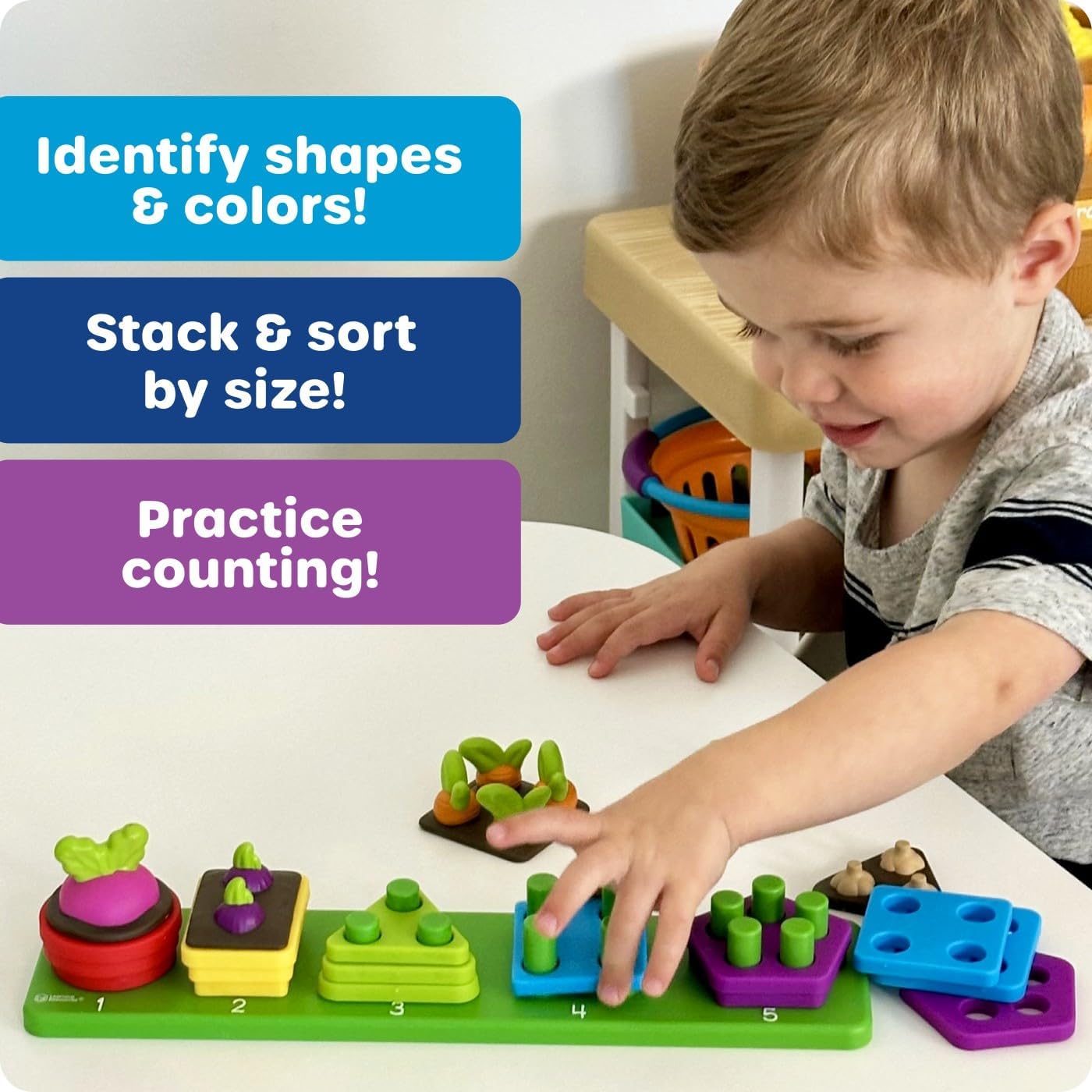 <<預訂>> Learning Resources Stacking Shapes Garden