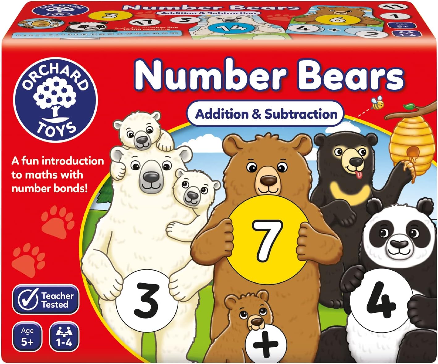 <<預訂>> Orchard Toys Number Bears Maths Games