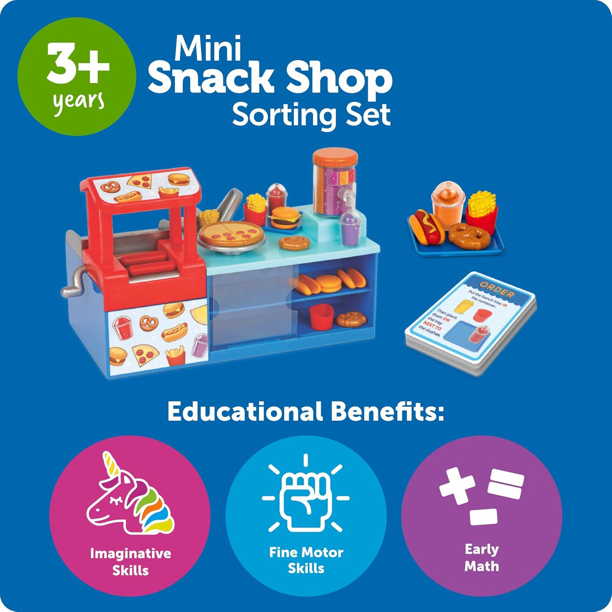 <<預訂>> Learning Resources Mini Snack Shop Sorting Set
