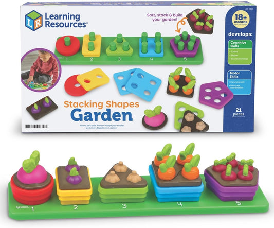 <<預訂>> Learning Resources Stacking Shapes Garden