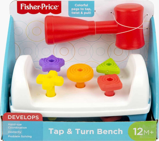 <<預訂>> Fisher-Price Toddler Toy Tap & Turn Bench