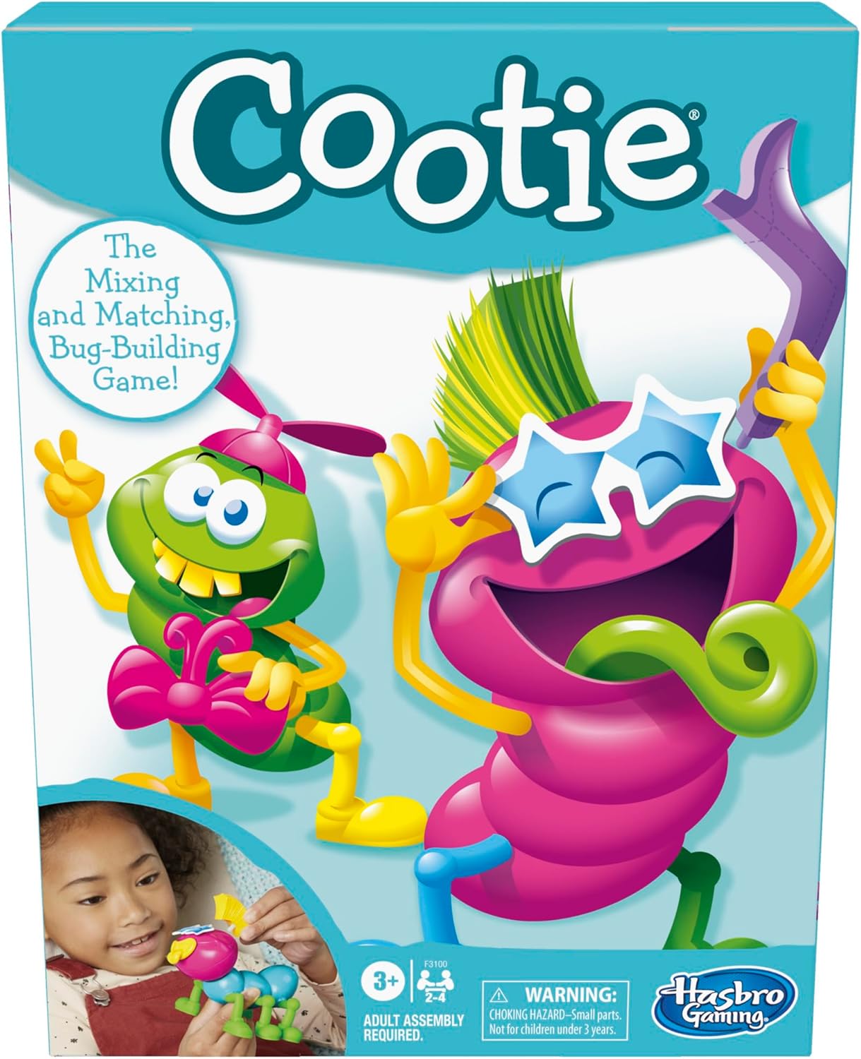 <<預訂>> Hasbro Cootie Mixing and Matching Bug-Building Game