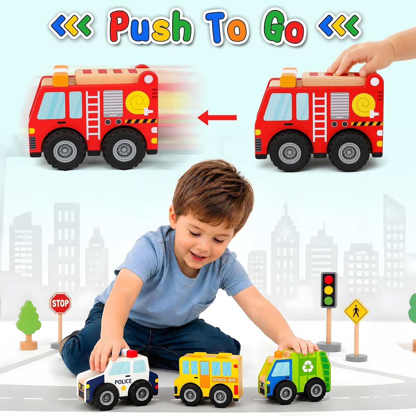 <<預訂>> Vehicle Playset with Matching Themed Map