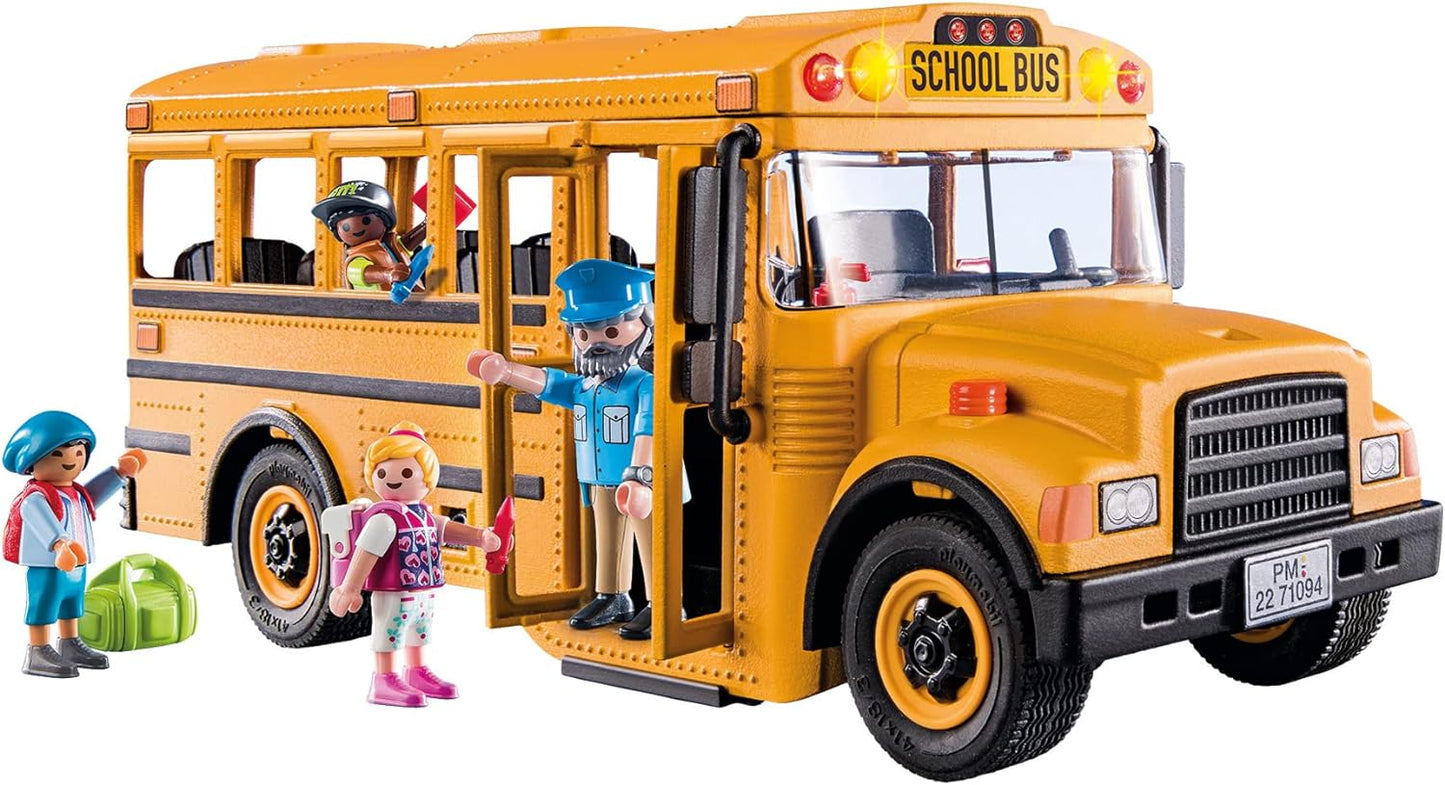 <<預訂>> Playmobil City Life School Bus 校車套裝