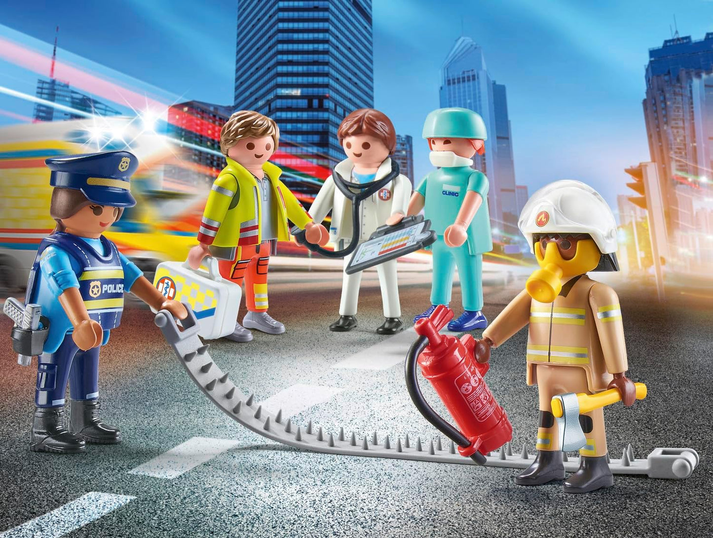 <<預訂>> Playmobil My Figures: Rescue 職業套裝