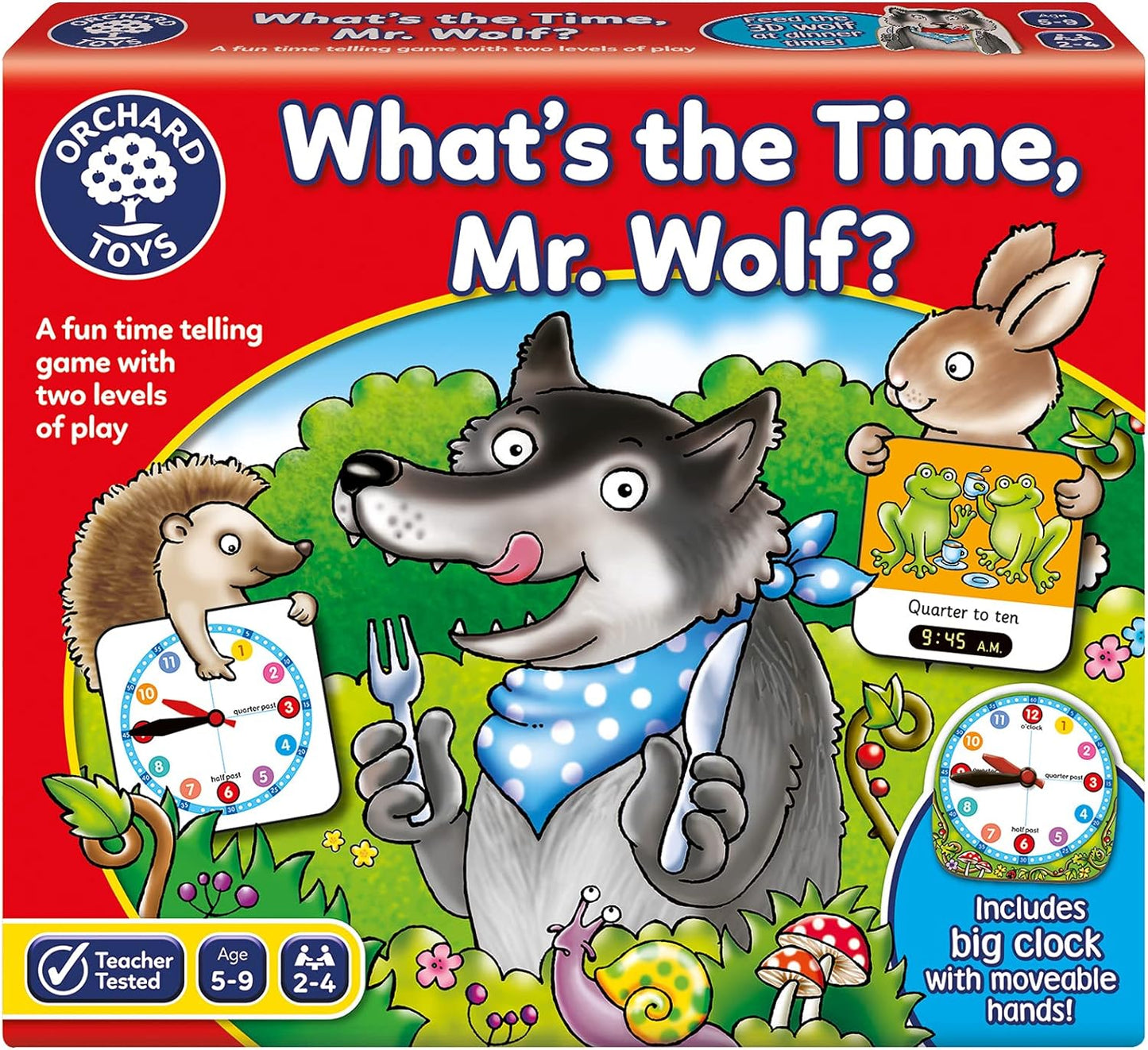 <<預訂>> Orchard Toys What's the Time, Mr Wolf Game