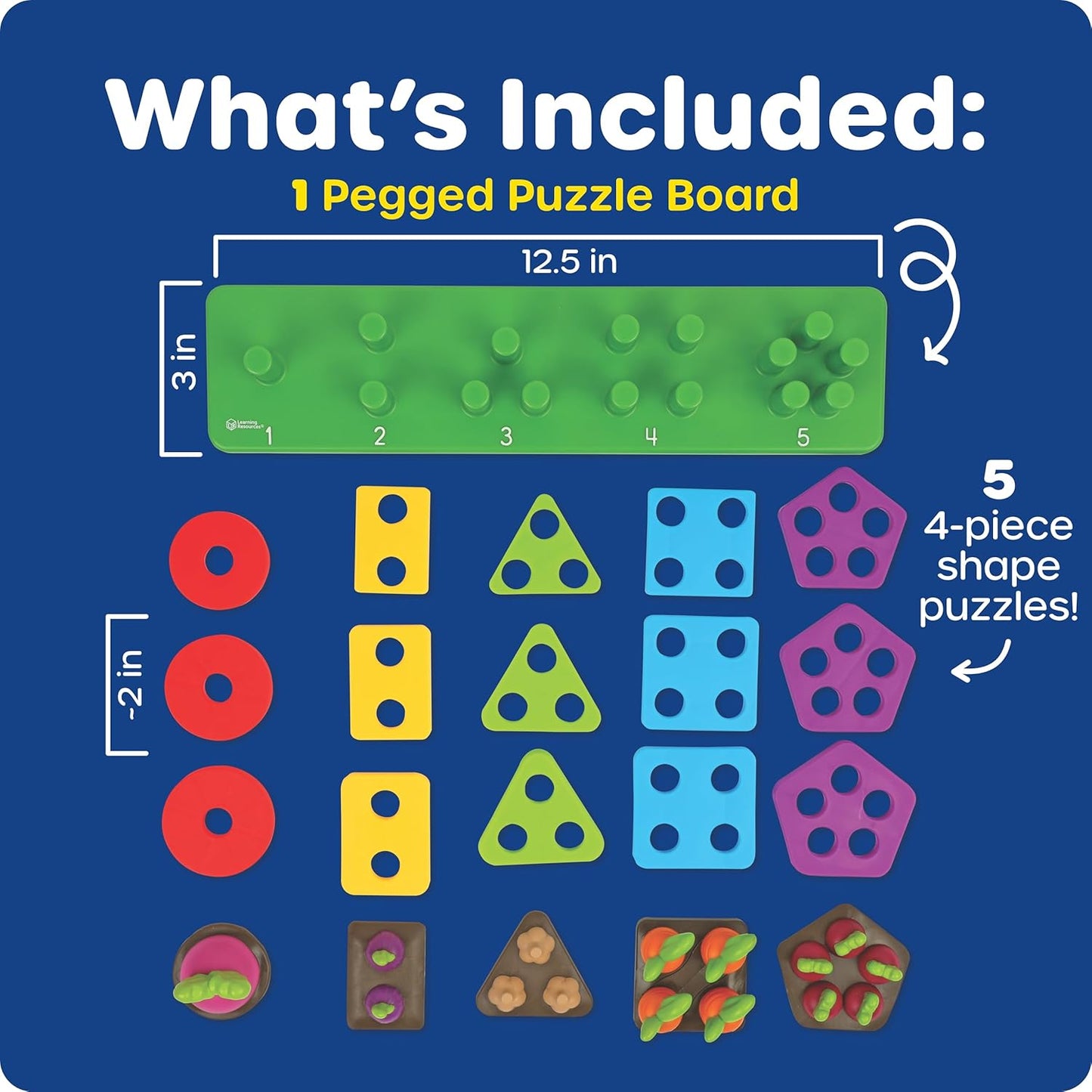 <<預訂>> Learning Resources Stacking Shapes Garden