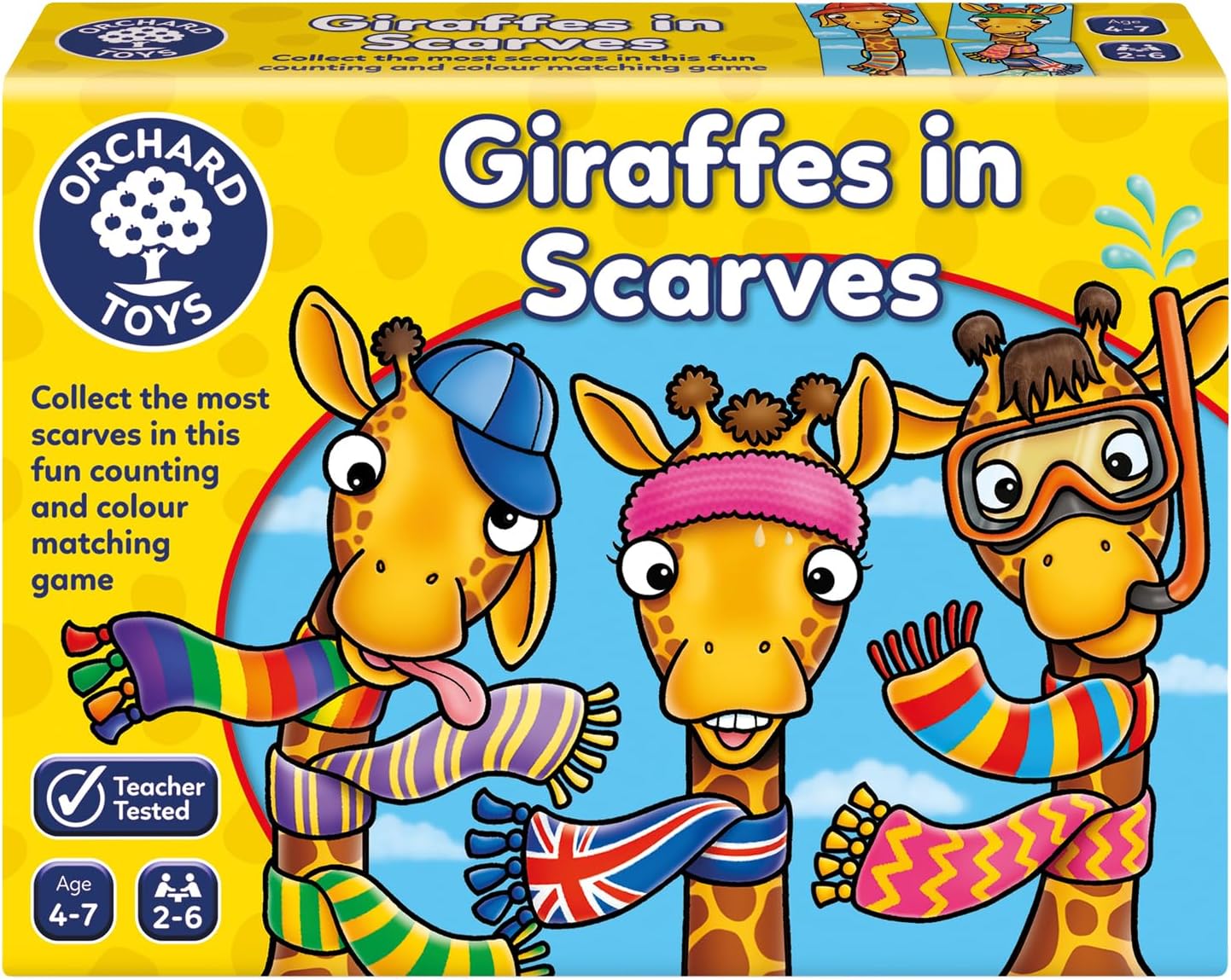 <<預訂>>Orchard Toys Giraffes in Scarves Game