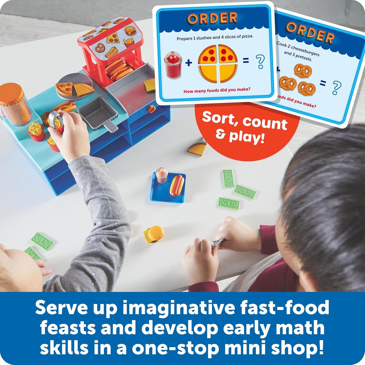 <<預訂>> Learning Resources Mini Snack Shop Sorting Set