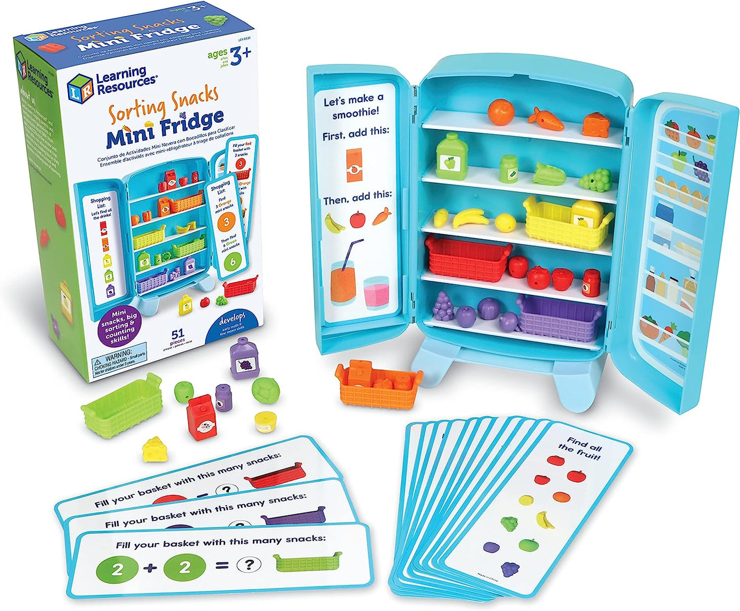 <<預訂>>Learning Resources 雪櫃齊分類 Mini Fridge