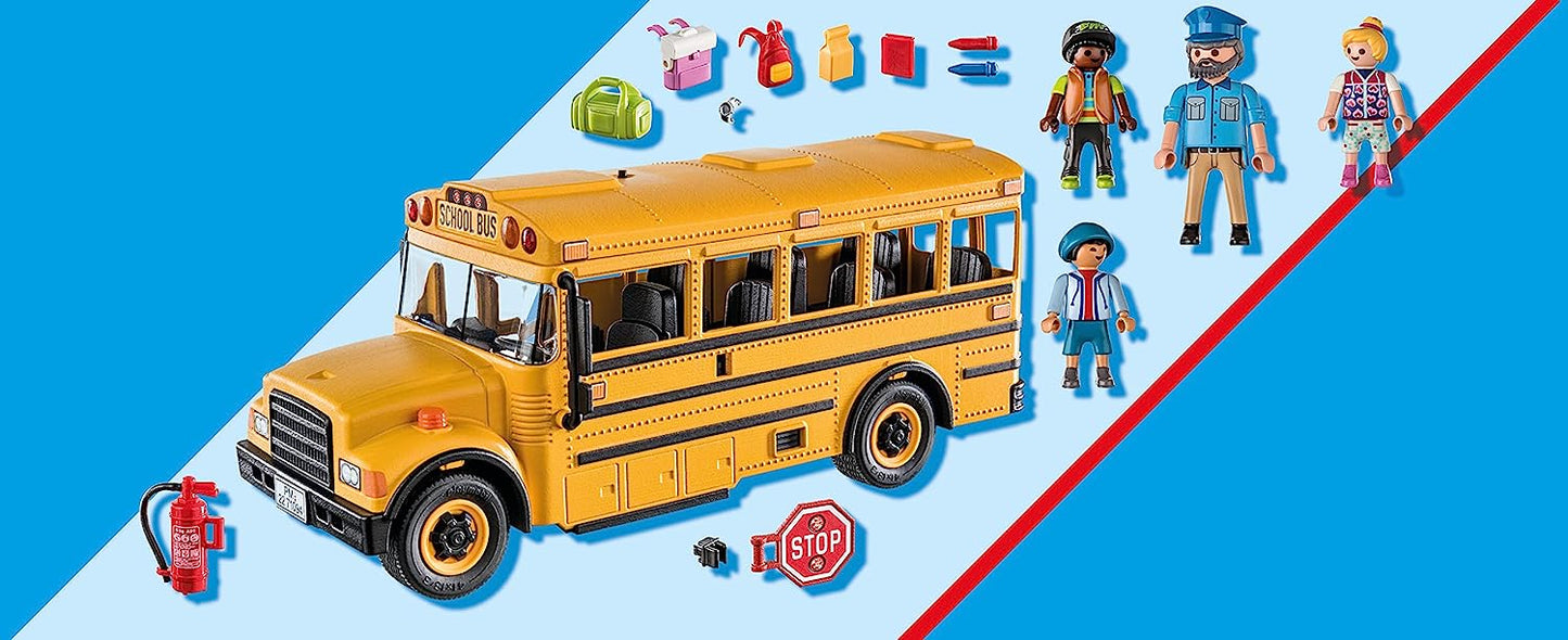 <<預訂>> Playmobil City Life School Bus 校車套裝