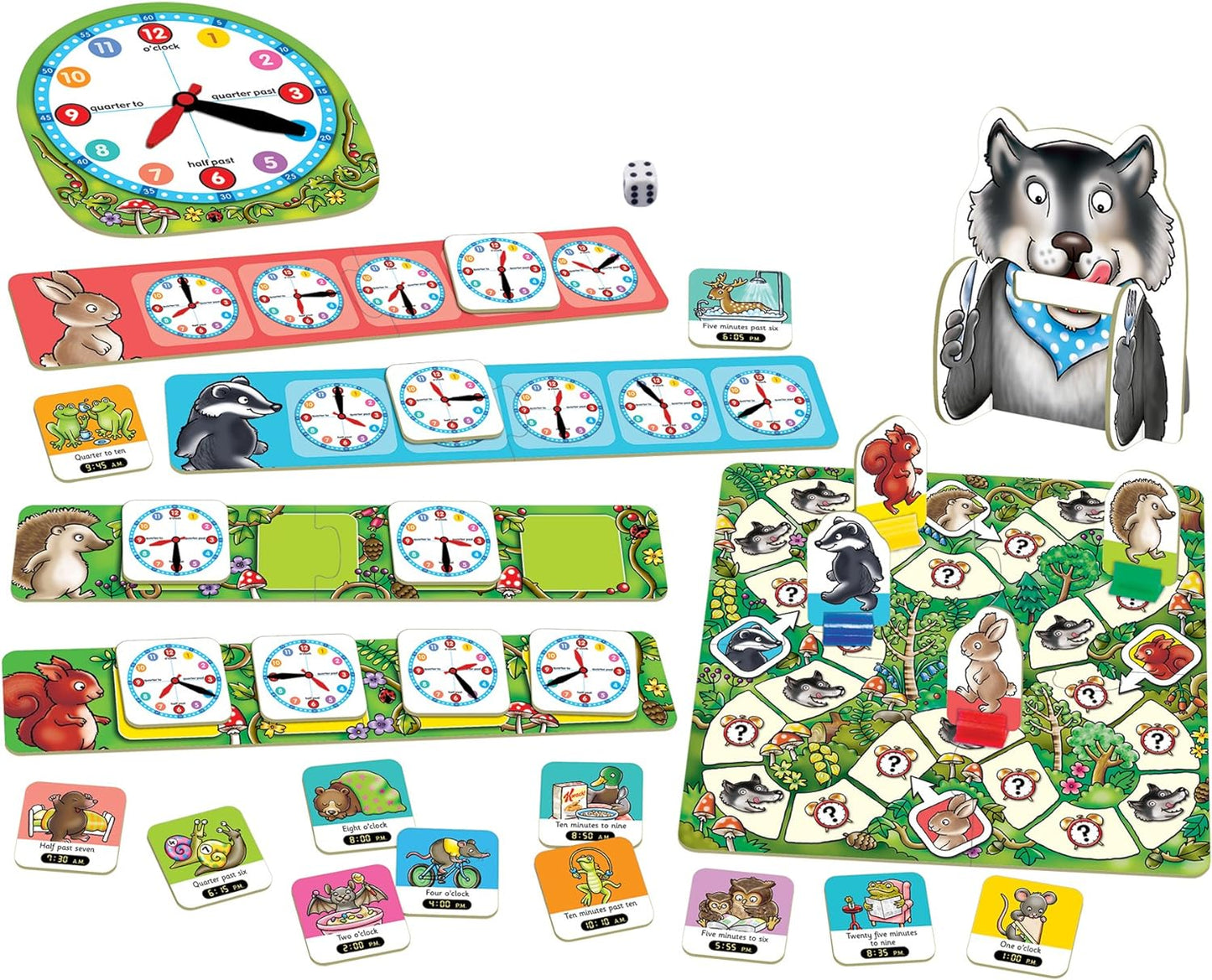 <<預訂>> Orchard Toys What's the Time, Mr Wolf Game