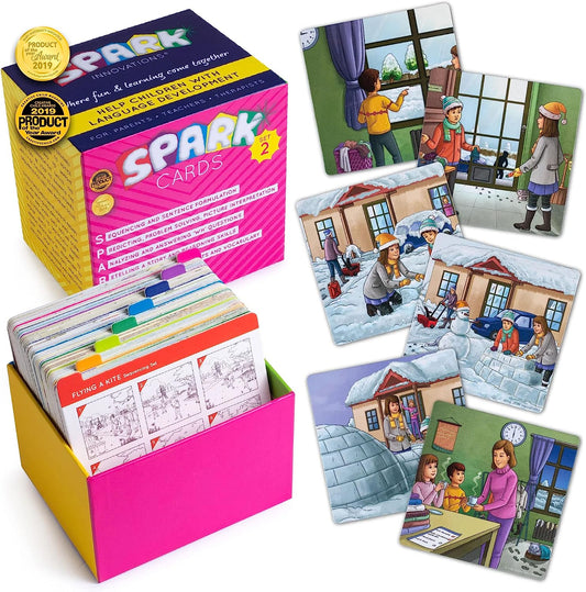 Spark Cards Sequence Cards for Storytelling and Picture Interpretation Set 2 [敘事圖卡]