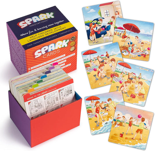 Spark Cards Sequence Cards for Storytelling and Picture Interpretation Set 1 [敘事圖卡]