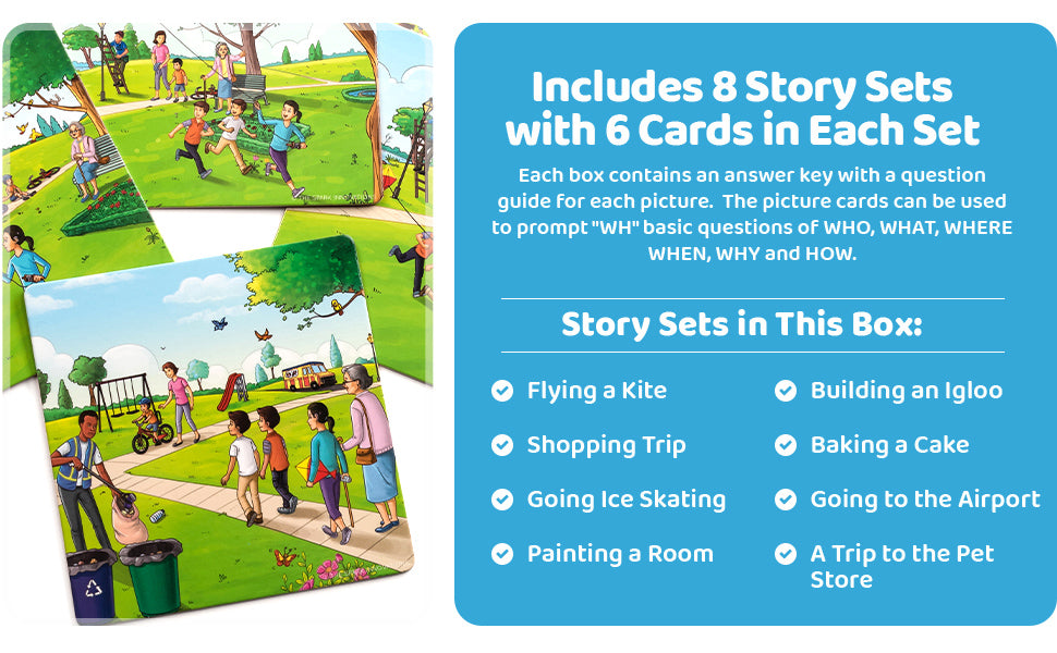 <<預訂>>Spark Cards Sequence Cards for Storytelling and Picture Interpretation Set 2 [敘事圖卡]