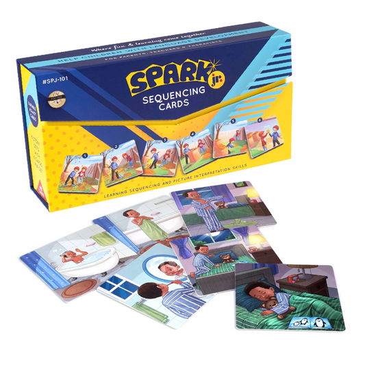 Spark Cards Jr Basic Sequence Cards 日常生活敘事圖卡