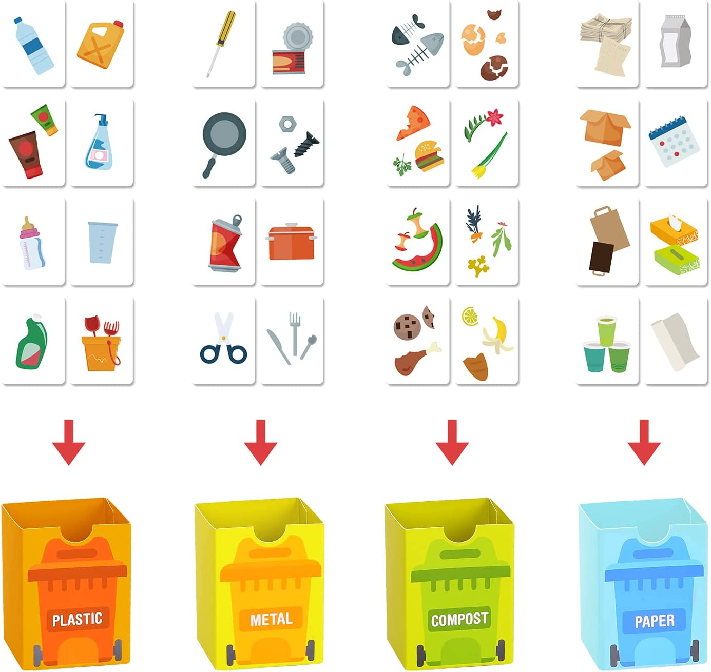 廢物回收箱玩具 Recycling Centre