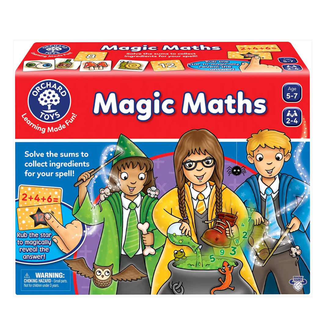 預訂>> Orchard Toys Moose Games Magic Maths Game – Talkinjoy Production