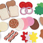 <<預訂>>Melissa & Doug Felt Food Sandwich Play Food Set
