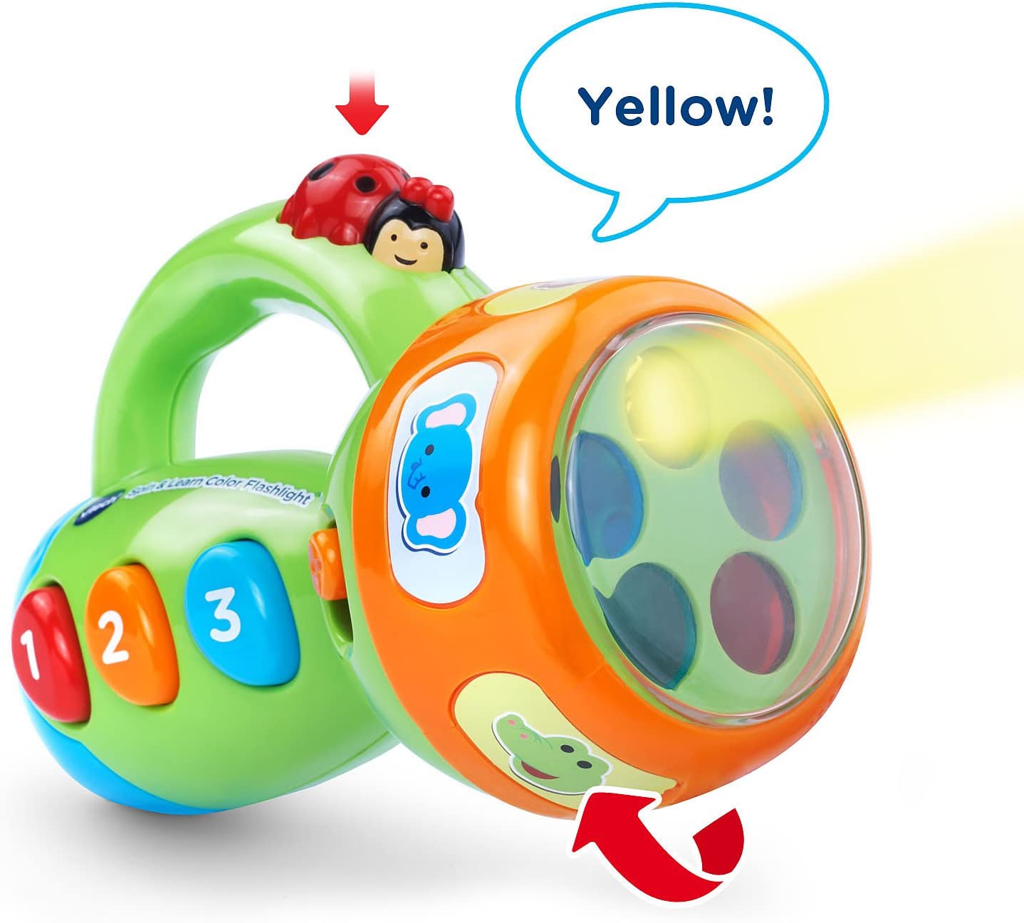 <<預訂>> VTech Spin and Learn Color Flashlight 旋轉學習電筒