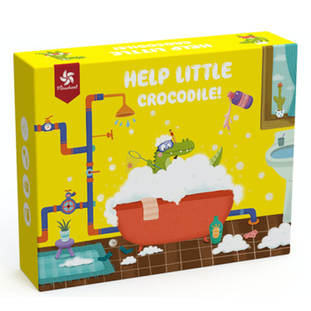 <<預訂>>Pinwheel 鱷魚水管工 Help Little Crocodile