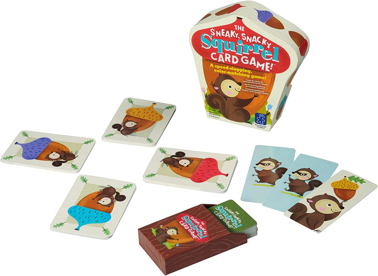 <<預訂>>Educational Insights The Sneaky, Snacky Squirrel Card Game