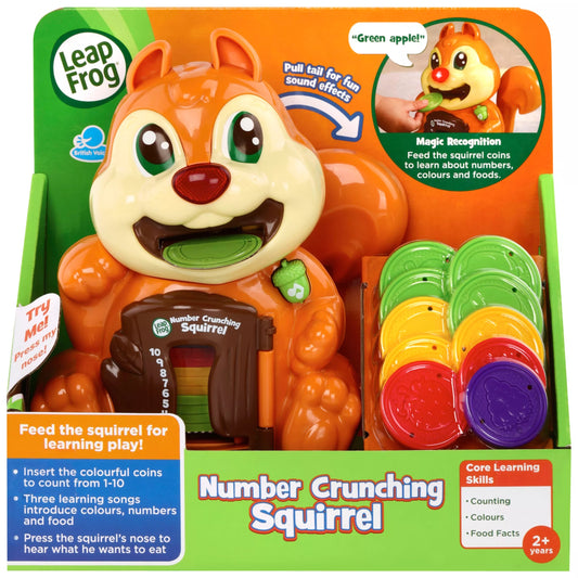 <<預訂>>LeapFrog Number Crunching Squirrel 貪吃小松鼠