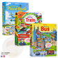Usborne wind-up 系列(巴士篇、火車篇、飛機篇)