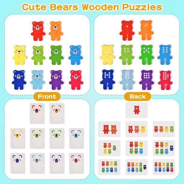 <<預訂>> Bear Matching Game 認知熊熊套裝