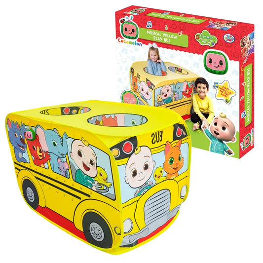 <<預訂>> Cocomelon Yellow Play Bus 校車帳篷